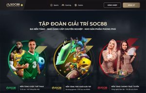 SOC88 - Nhà cái uy tín, đáng tin cậy cho mọi cược thủ
